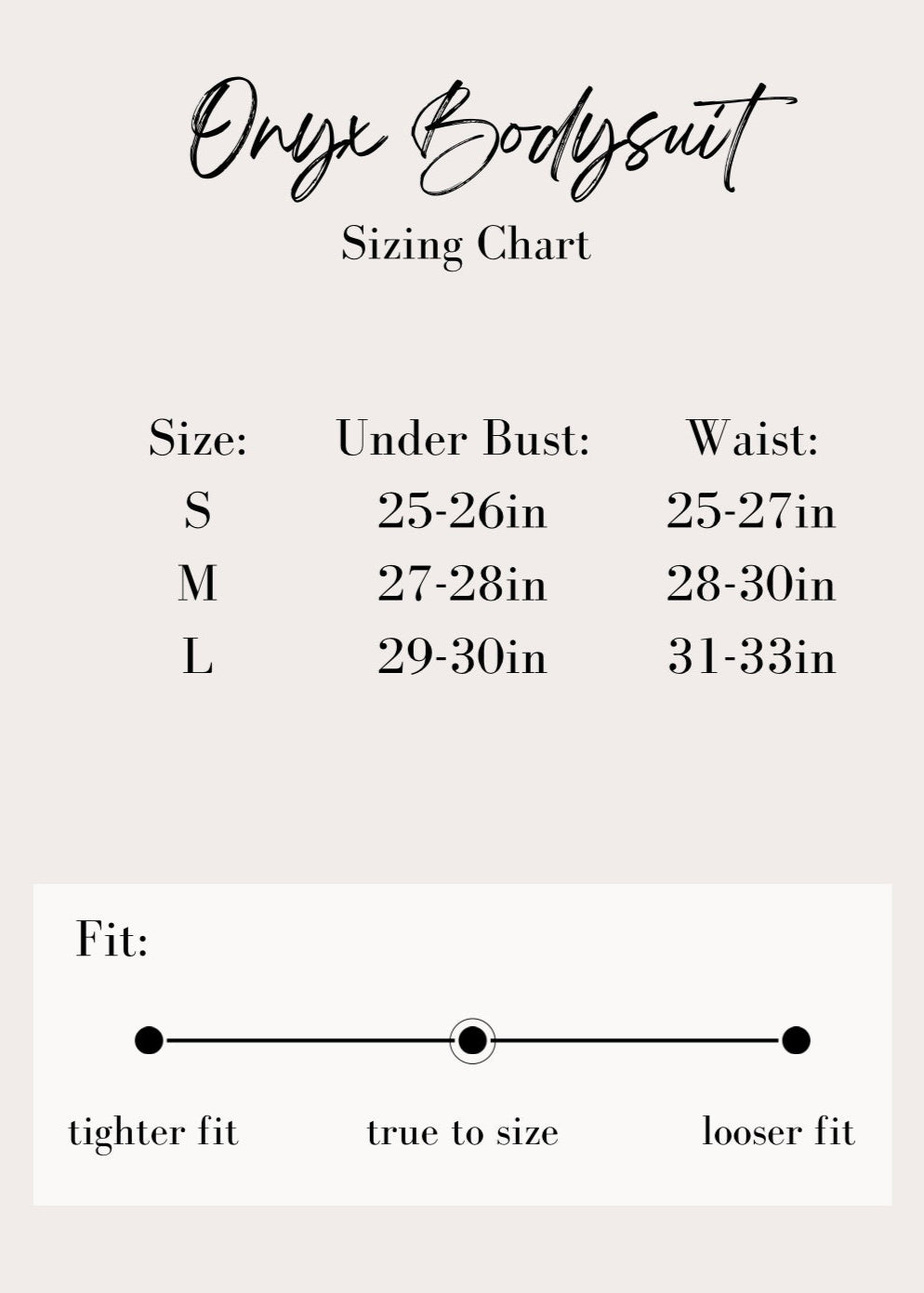 Onyx Bodysuit